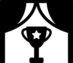 Contest Cup Svg Line Art, Free Vectors File